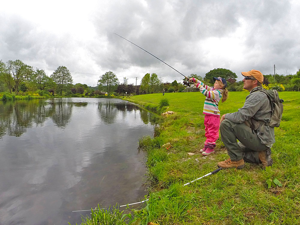 Make memories that last a lifetime this Father’s Day at Exe Valley Fishery