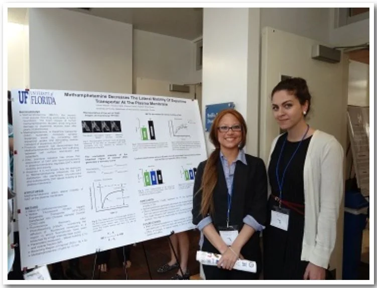 Laura Villarroel and Paran Davari Methamphetamine Decreases The Lateral Mobility of Dopamine Transporter At The Plasma Membrane