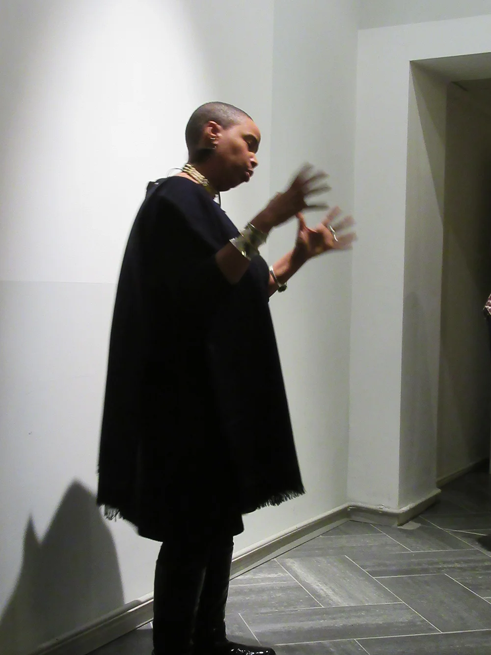 Aishah Shahidah Simmons at NO! post screening discussion at Film Screenings @ Xart Splitta, Berlin, Germany, © 2016