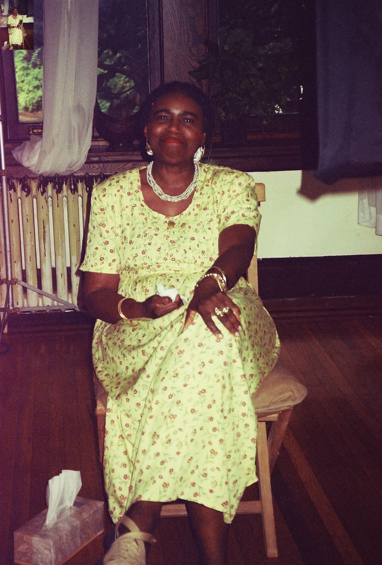 NO! Production Still: featured interviewee Gwendolyn Zoharah Simmons_Wadia Gardiner, photographer ©2000