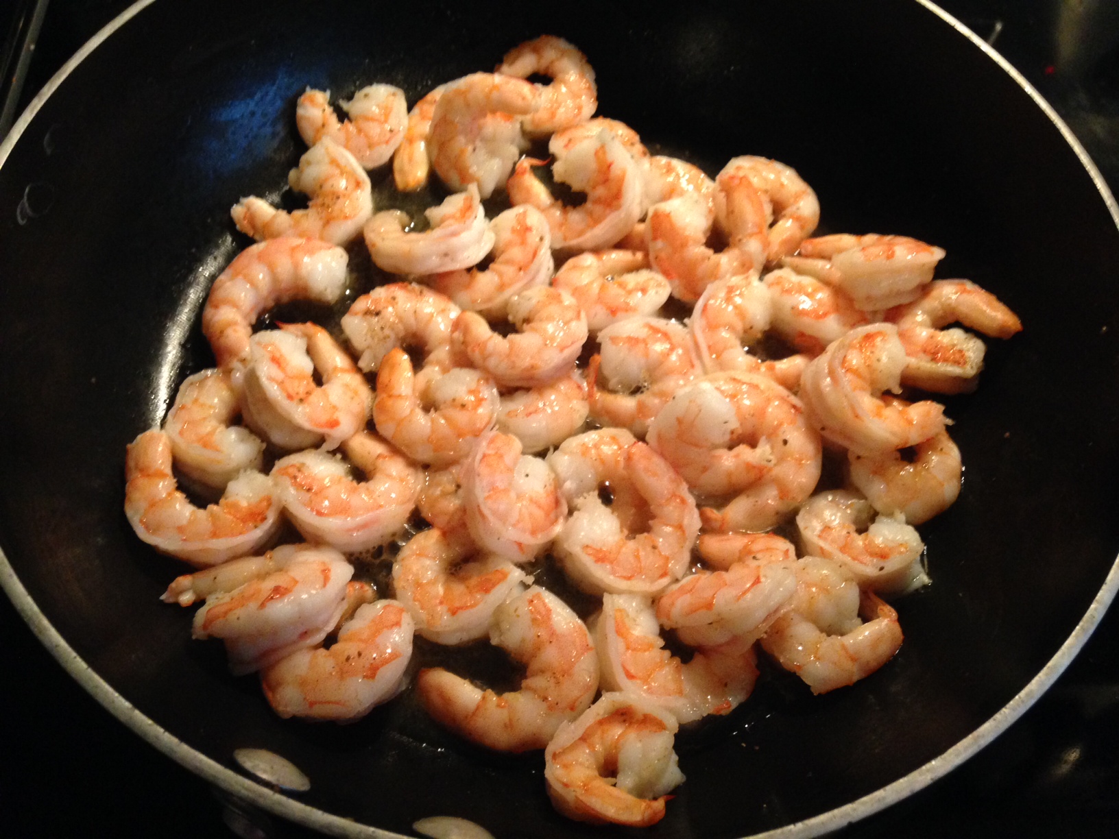 Perfectly cooked shrimp, perfectly seasoned with Old Bay!