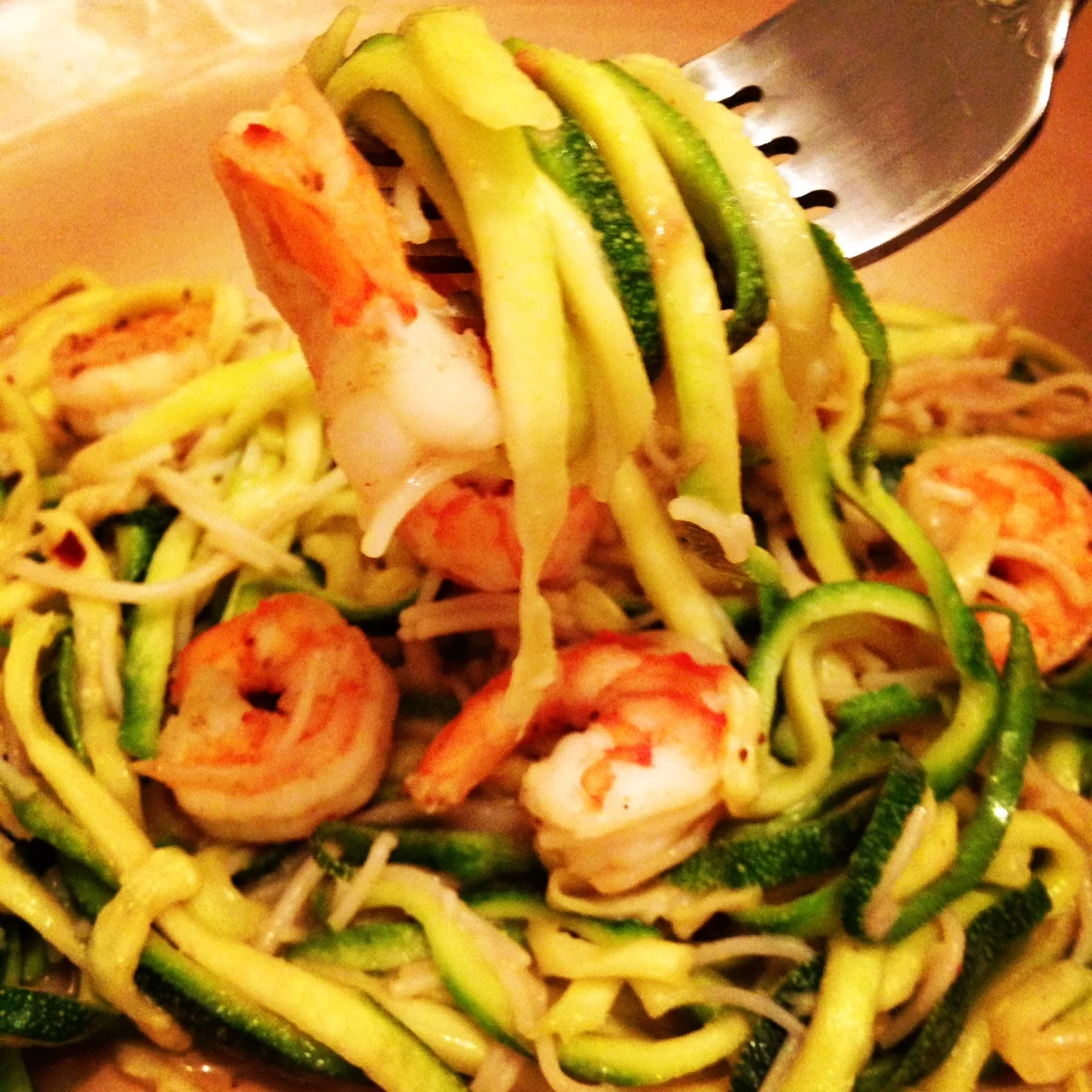 Recipe Feature: Shrimp and Zoodle Brown RIce Pad Thai