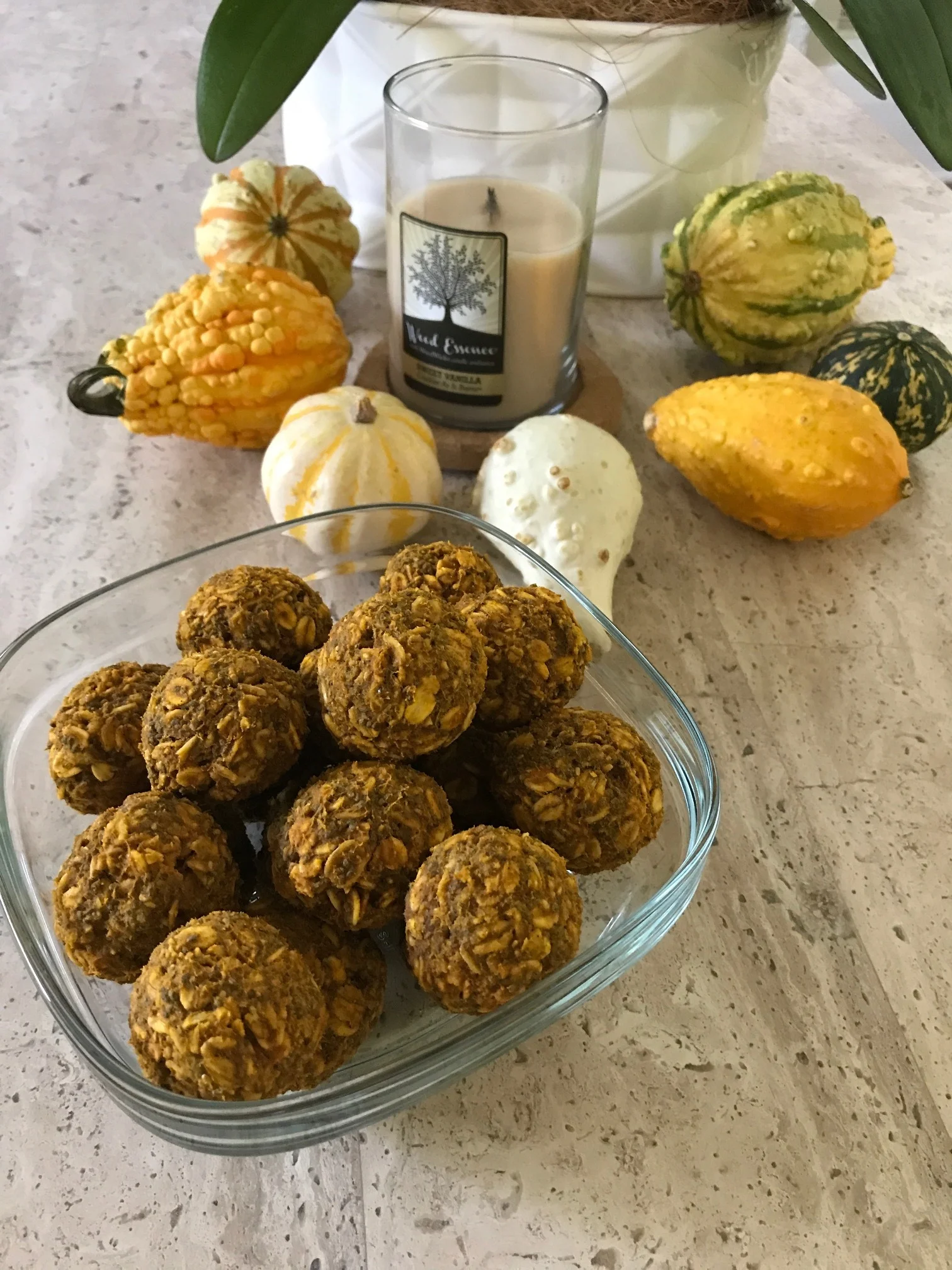 pumpkin oatmeal bites