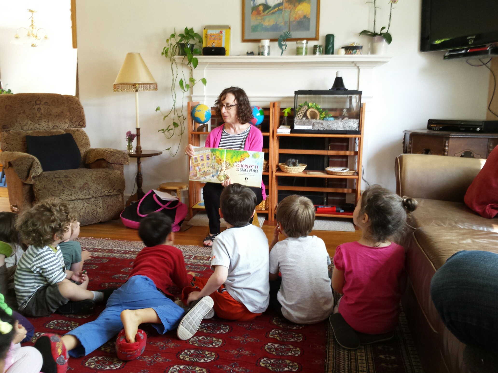 Sara Woolley's art on the title page is full of wonderful details!