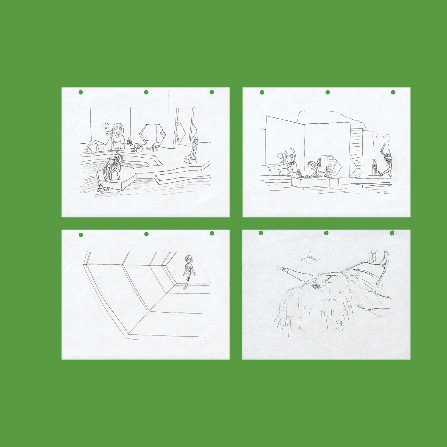 Storyline Drawing for Cyclops