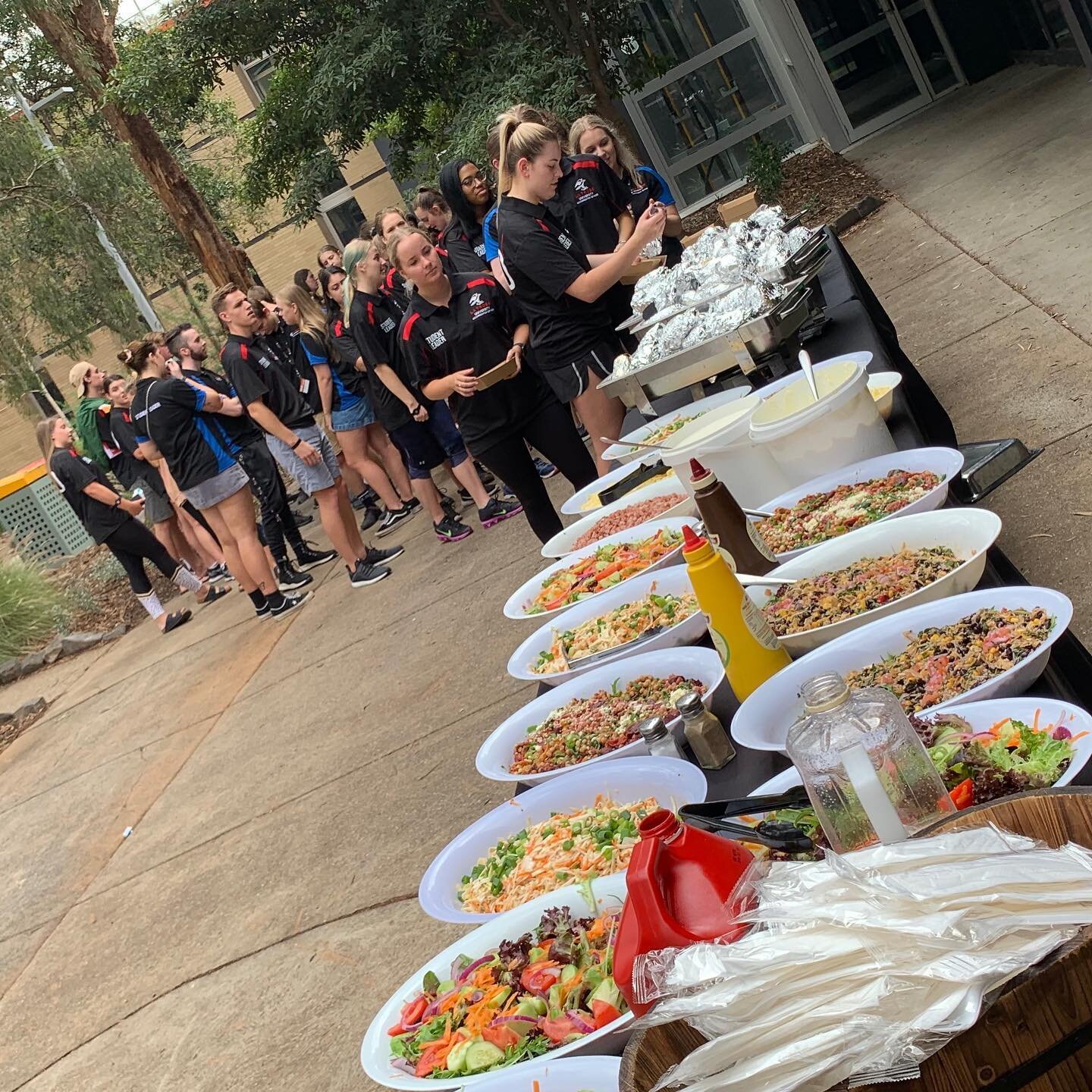 Great to cater for La Trobe Universities Student Ambassadors #catering
