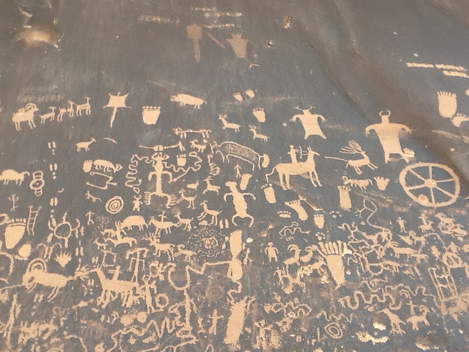 Pictographs from the Canyonlands, Utah