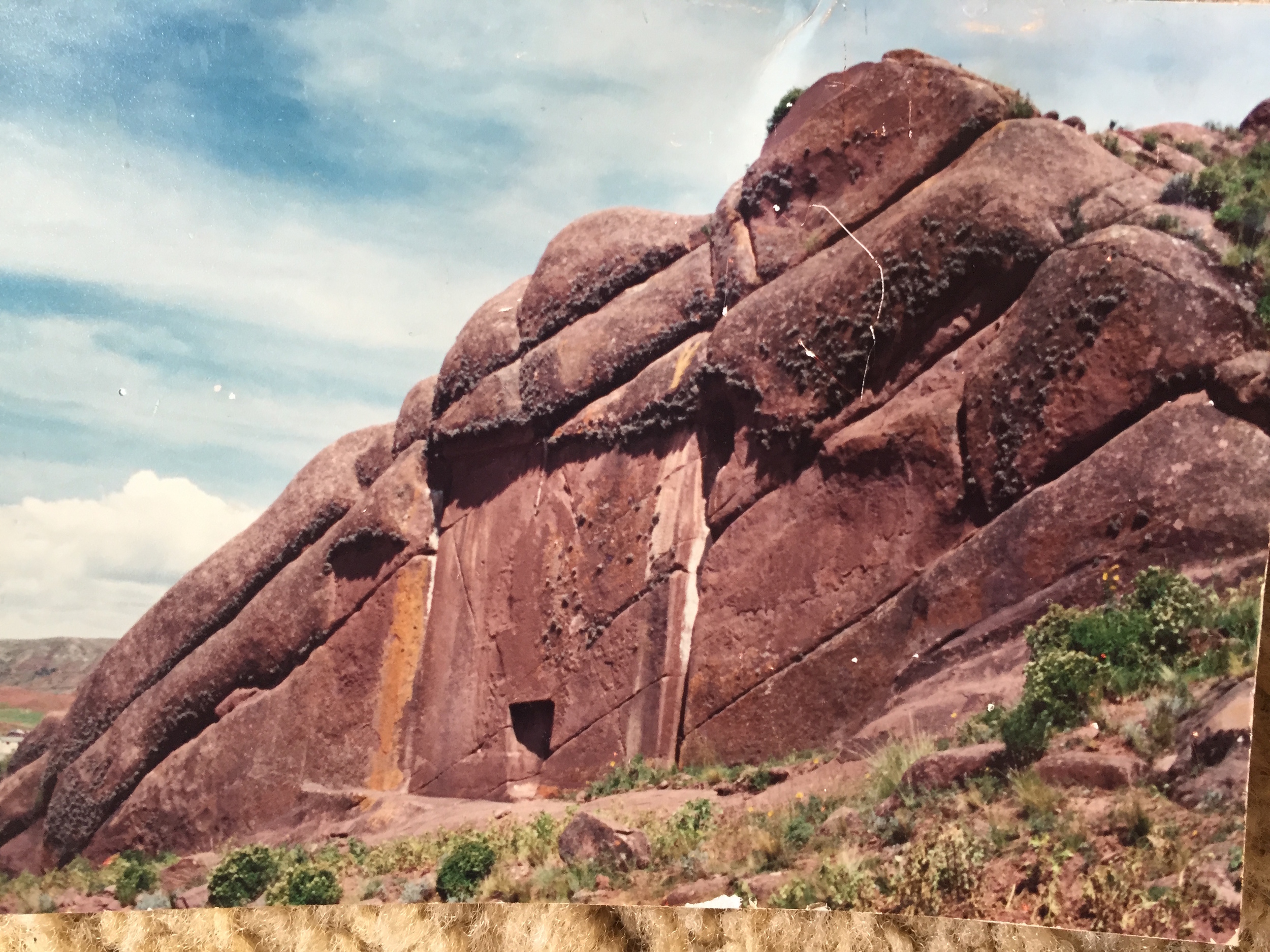 Portal between the worlds, outside of Lake Titicaca, Peru