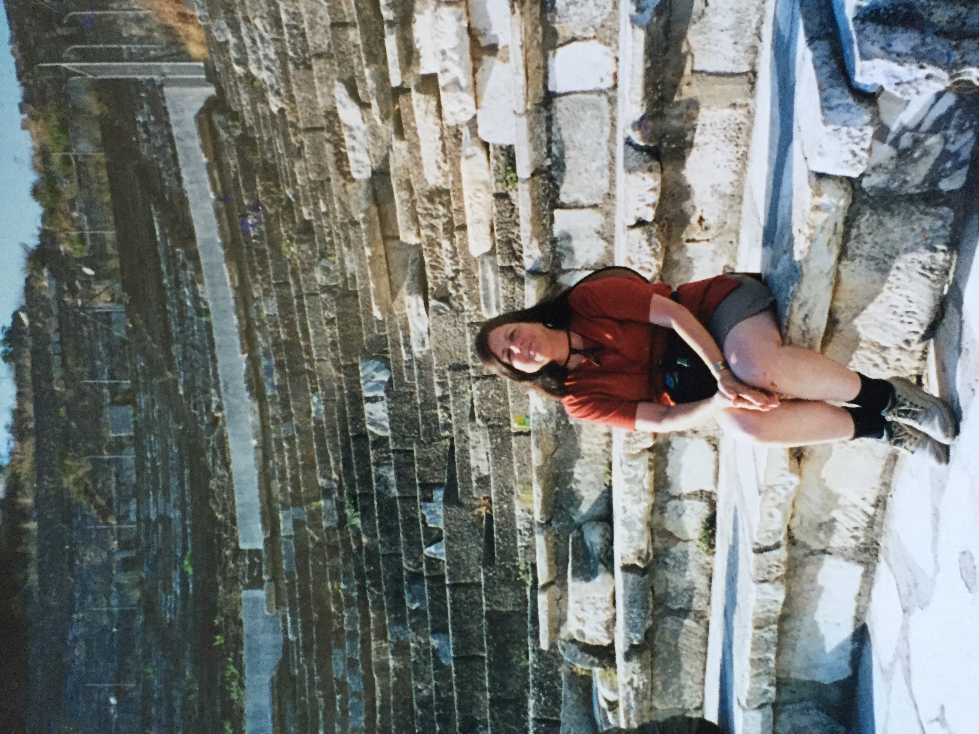 Author at the Greek Theater in Epidaurus, Greece