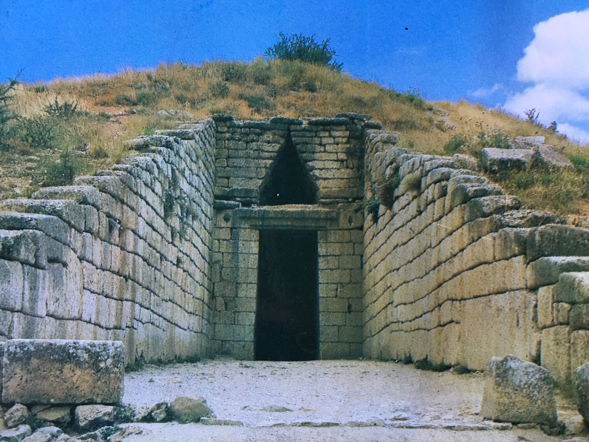 Mycenae archeological site, north-eastern Peloponnese, Greece