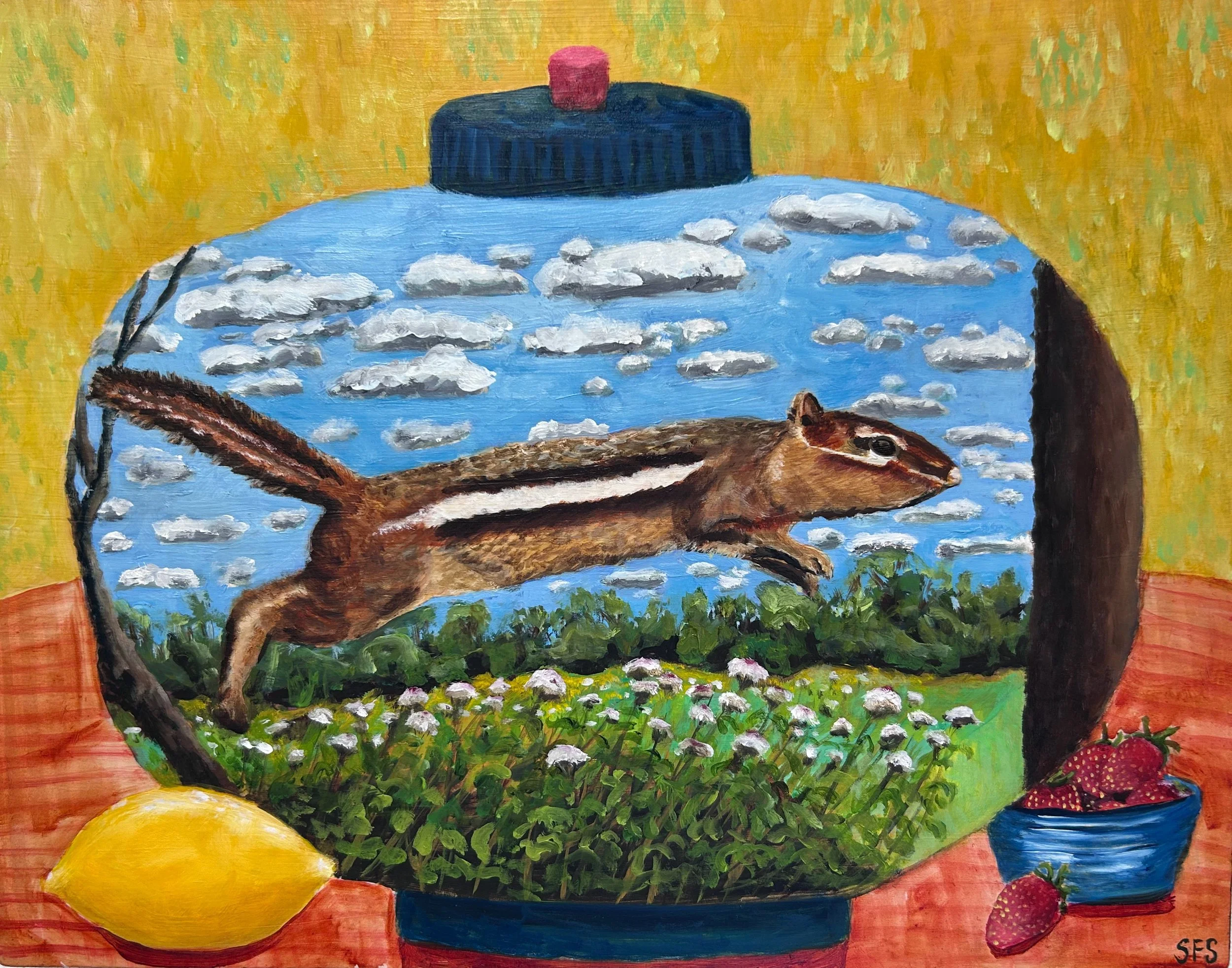 Chipmunk globe