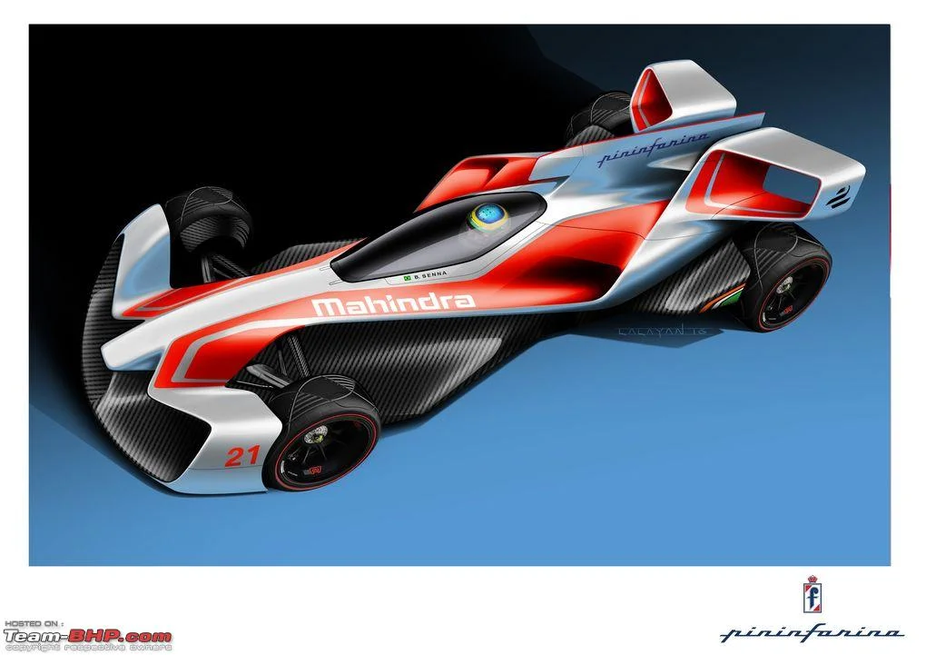 Mahindra Formula E Concept car