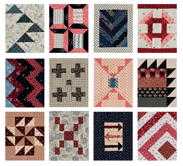 Algunos de los blocks. En forma rectangular se ven encantadores. Foto: Brent Kane
