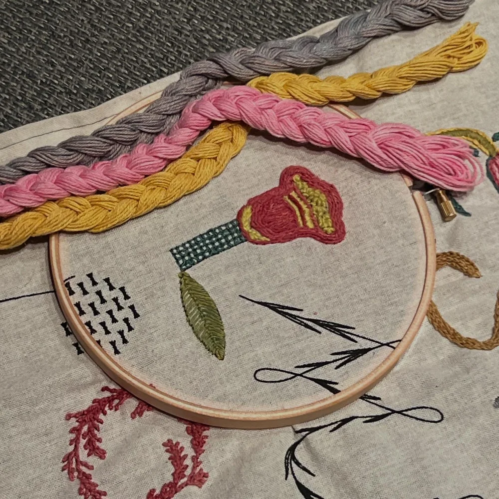 Lots of stitches on this one. @madejajaja @soymigadepan #alfabetobot&aacute;nico