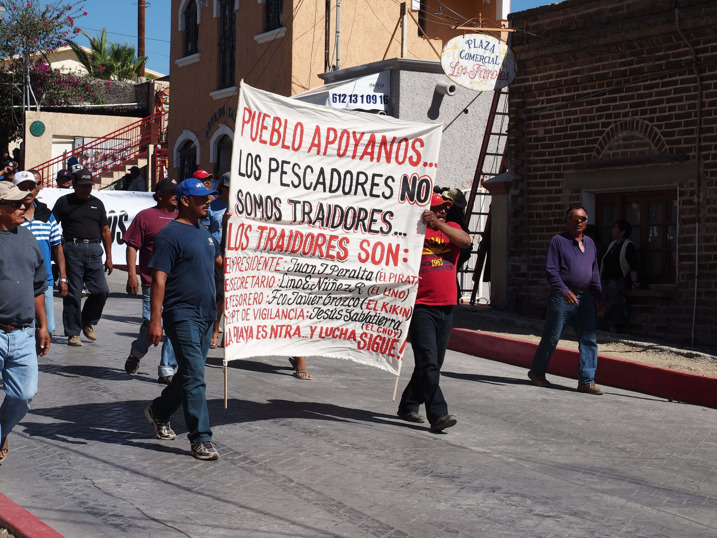  The second march by fishermen 