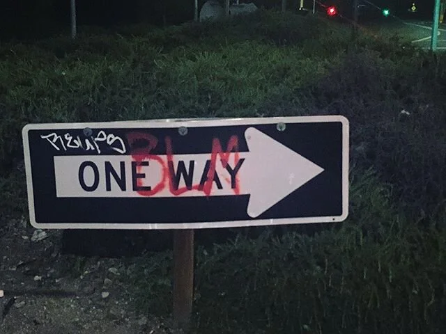 Follow the signs
#BLM #oneway