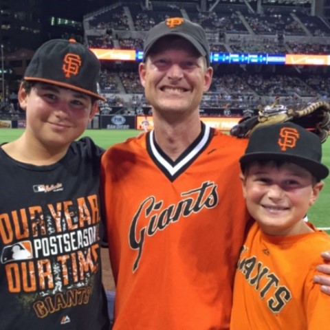 Trent with his sons, Jordan & Ethan Rhorer