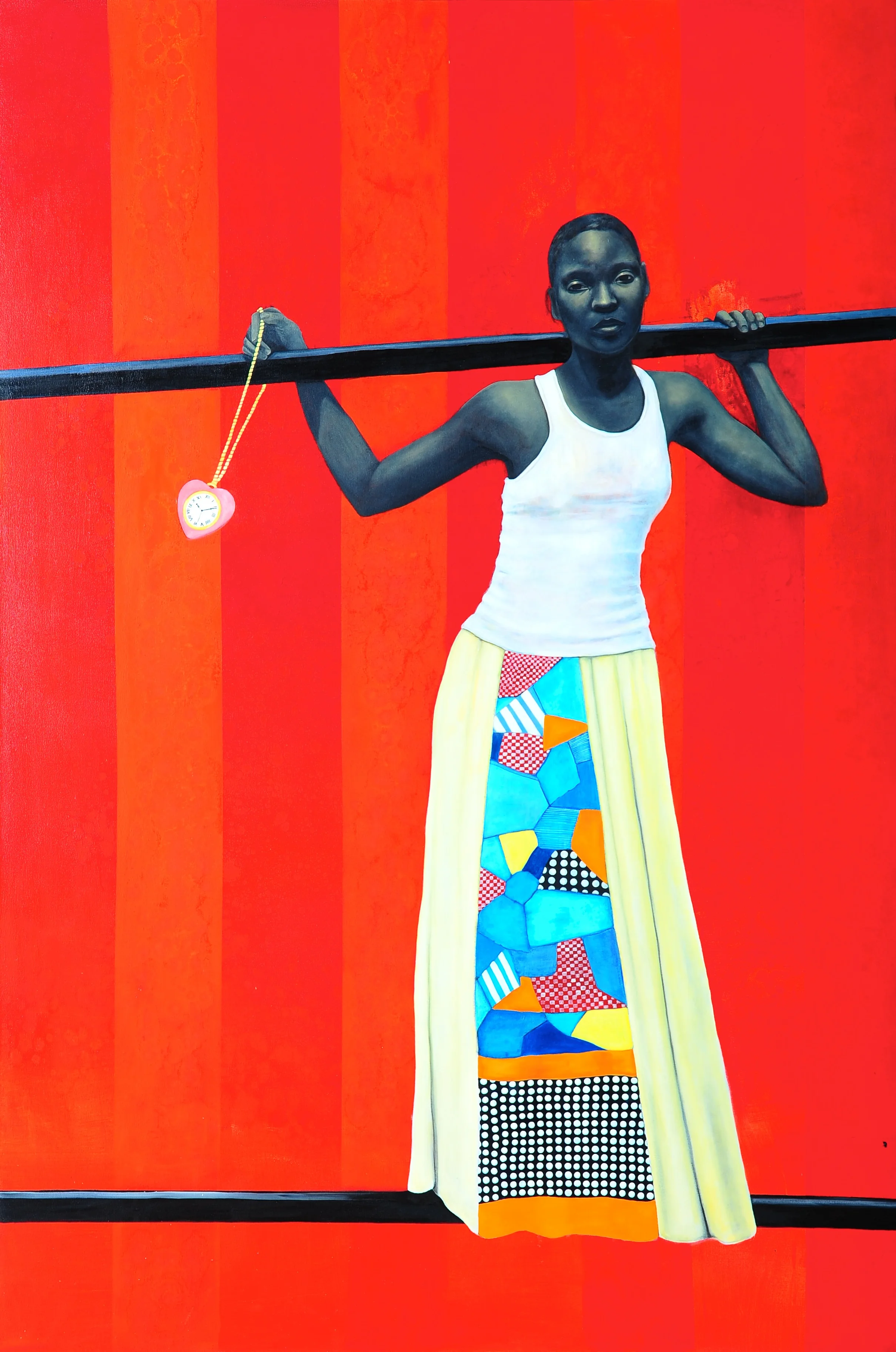 Equilibrium oil on canvas, 100 x 67 inches 2012