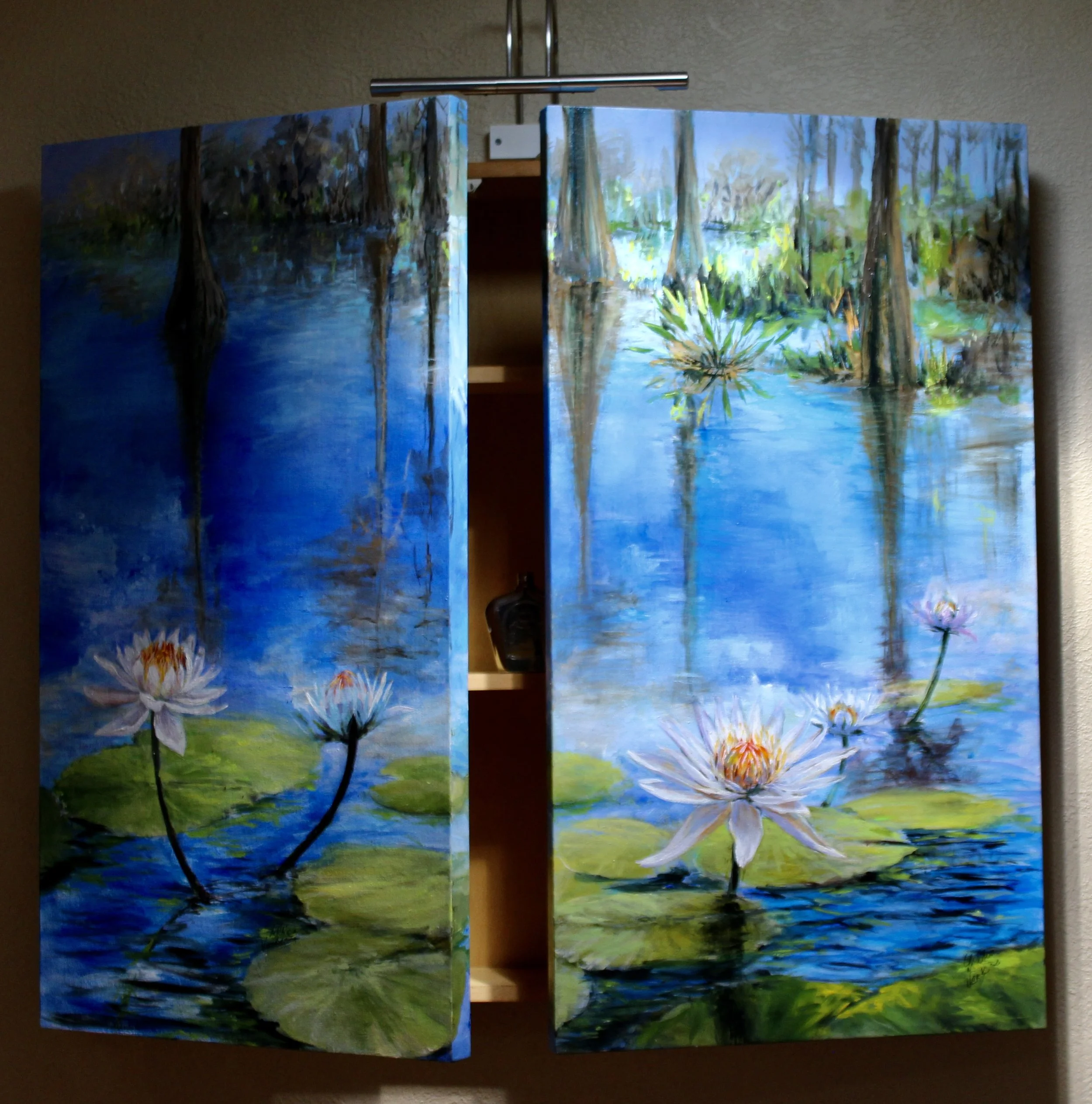 Lilly Pad Bar Cabinet