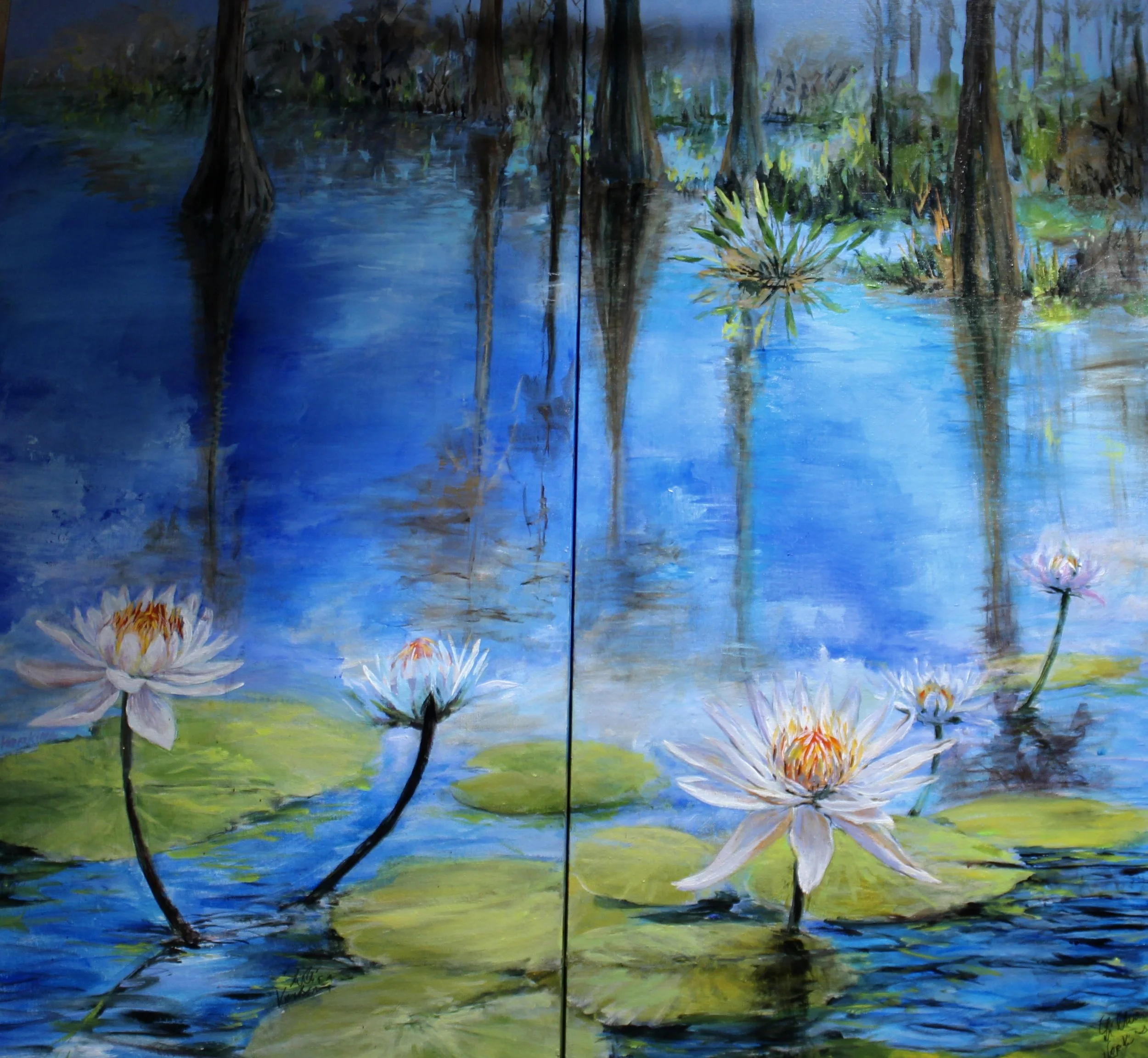 Lilly Pad Bar Cabinet