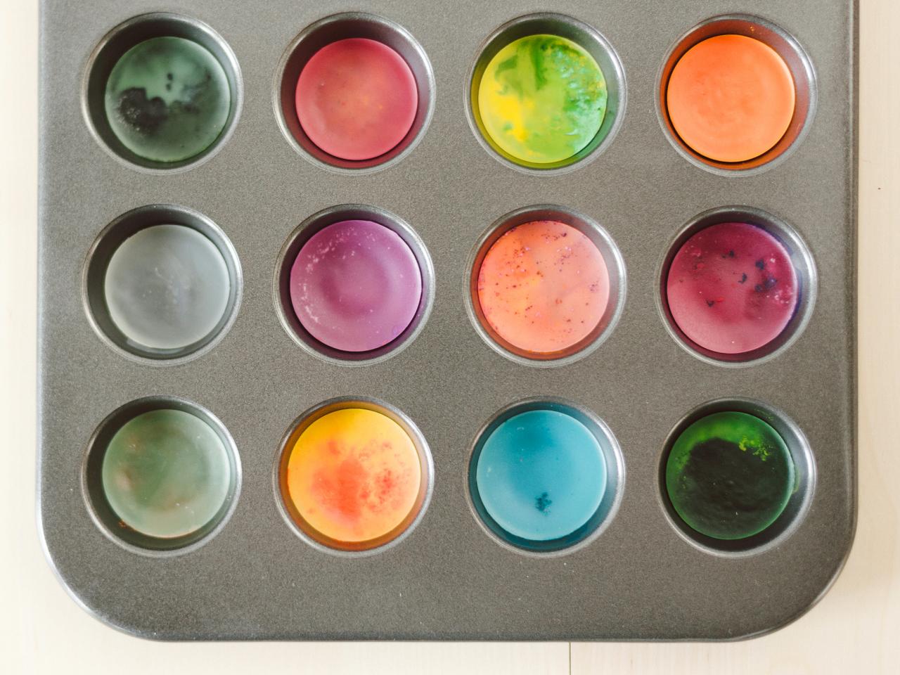 Recycled crayons are a fun item for Trick-or-Treaters.