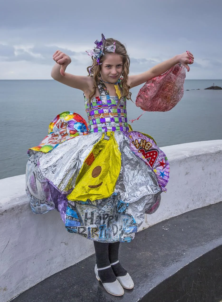 Dress Highlights the Problem of Balloon Releases