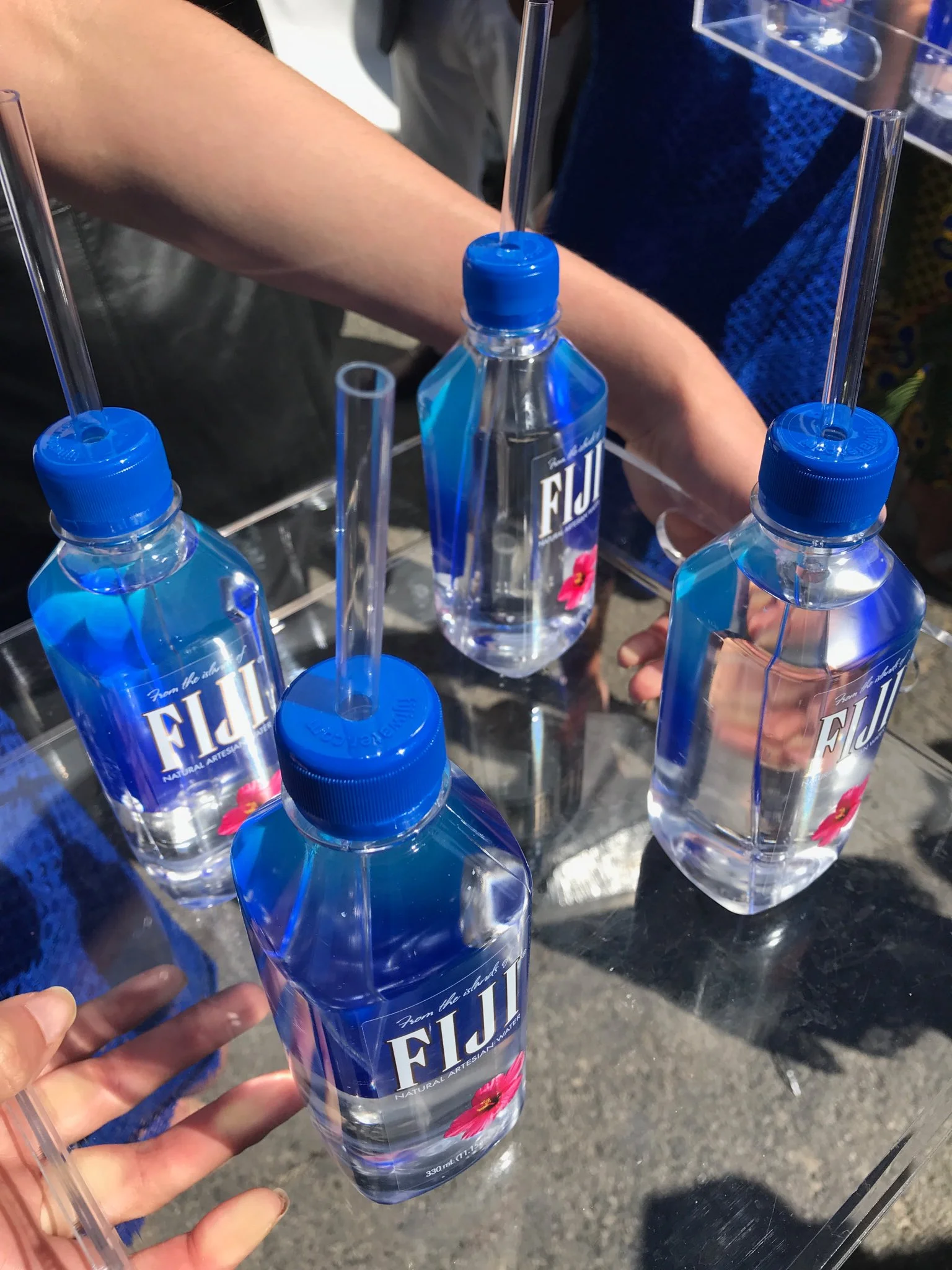 Fiji Straw Faux Pas Oscar Weekend