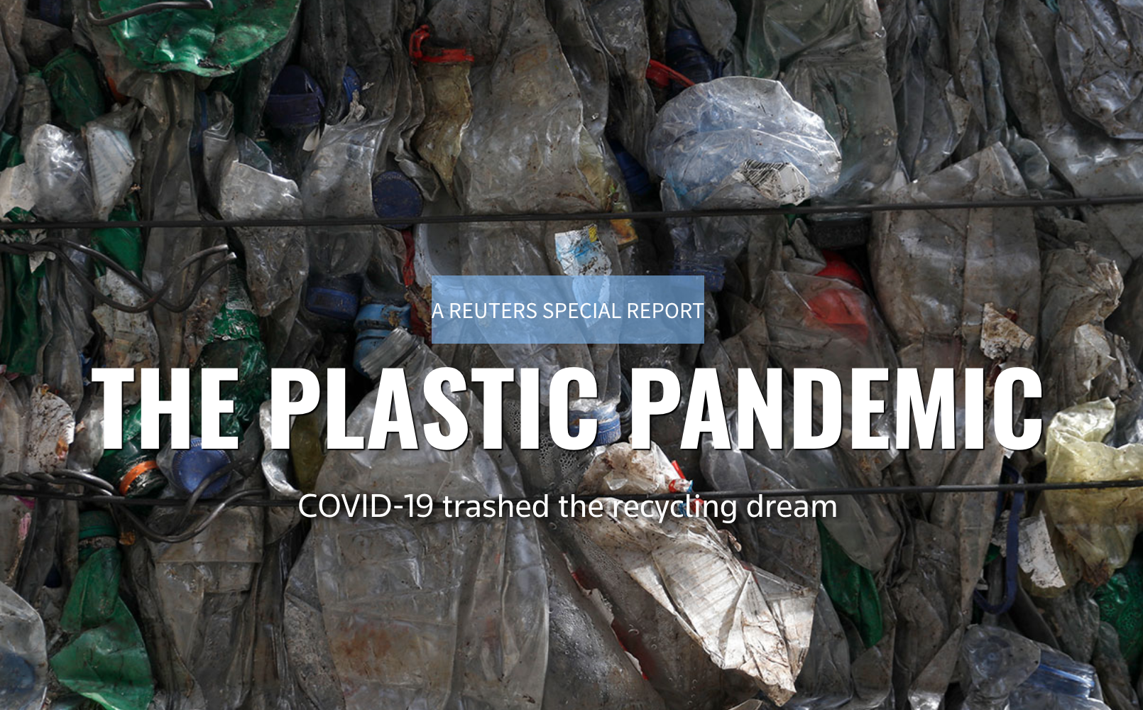 The Plastic Pandemic REUTERS Oct. 5, 2020
