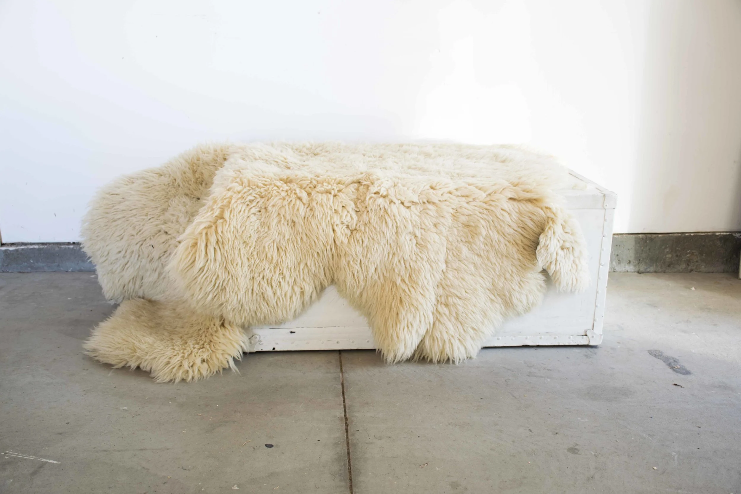 6 Pelt Sheepskin Rug