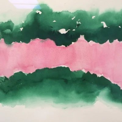 Georgia O'Keeffe watercolor
