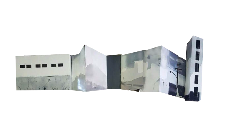 Project: Crossroads installation at 1730 S. Akard St. August - December 2016 Reception August 27, 2016 6 - 10 pm Hosted by Shotgun Collective 1717 Gould St. Dallas, Texas 