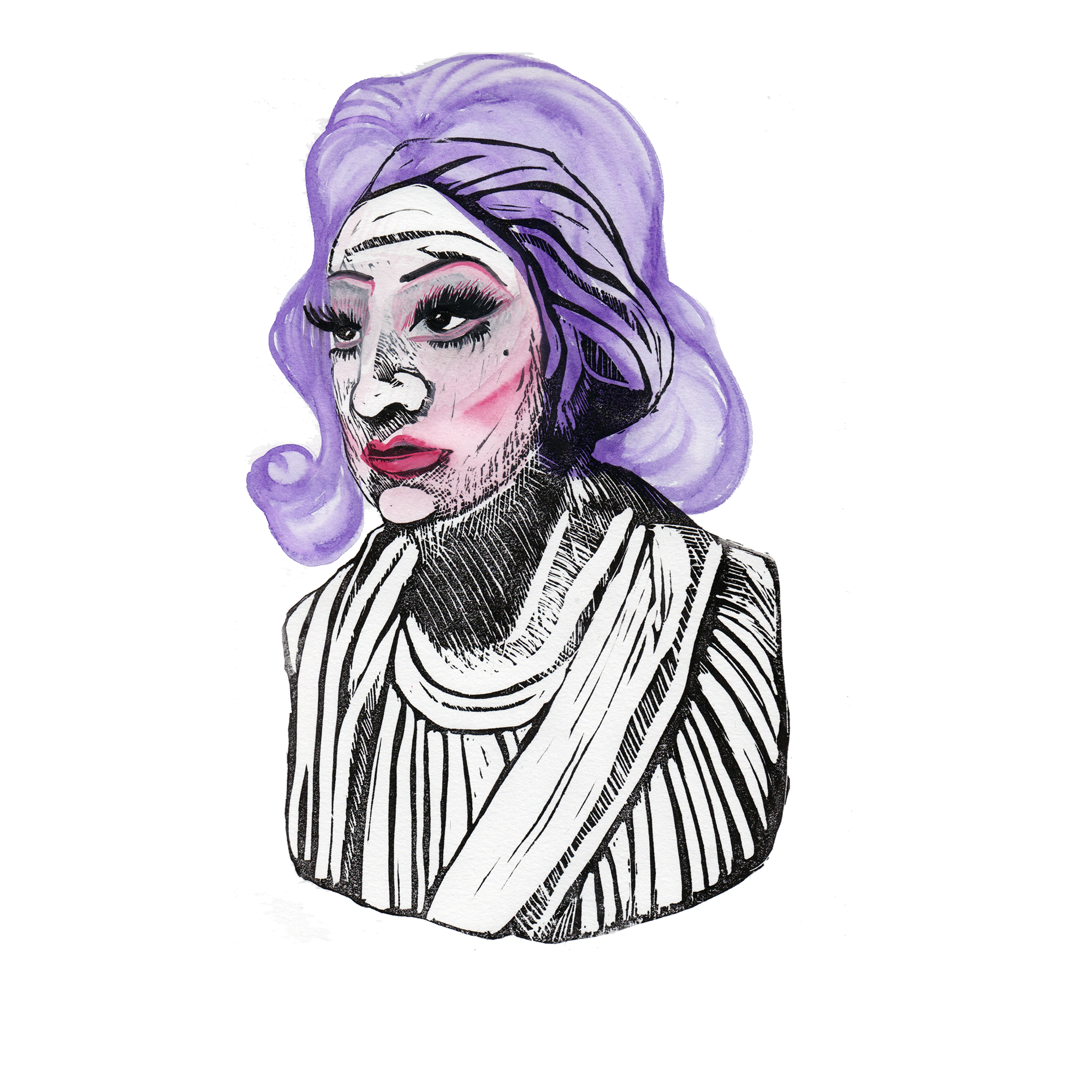 Alabaster Bust 9