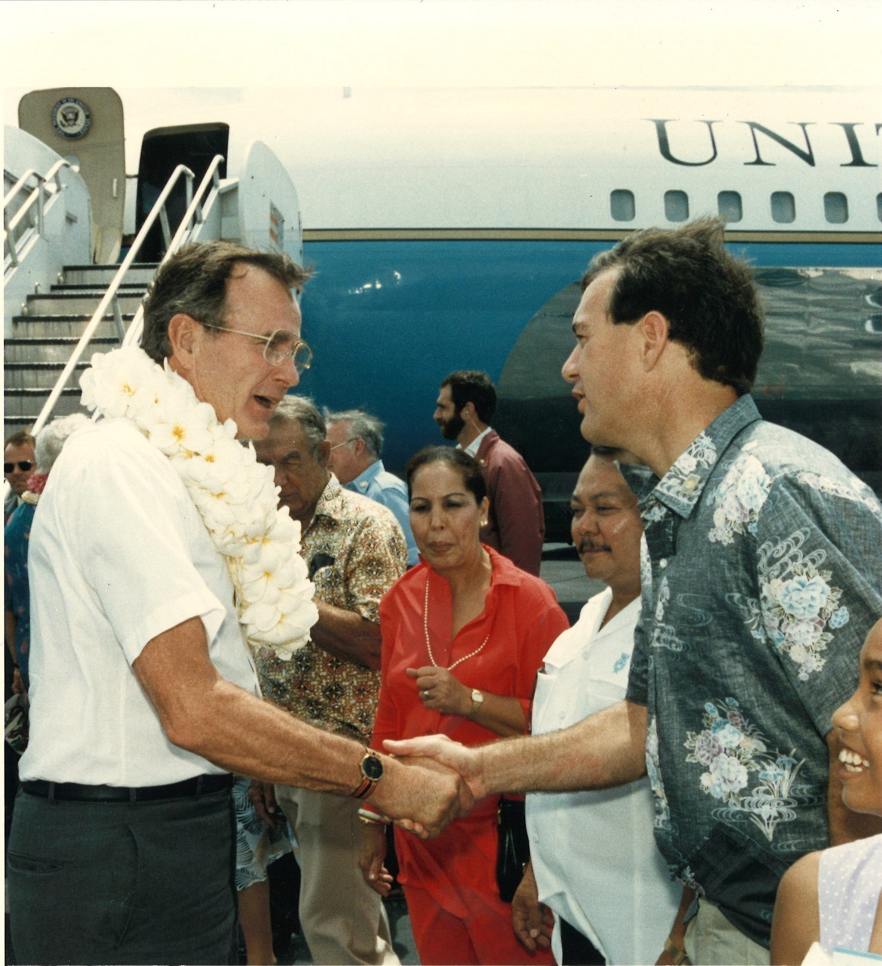 Departure from Saipan