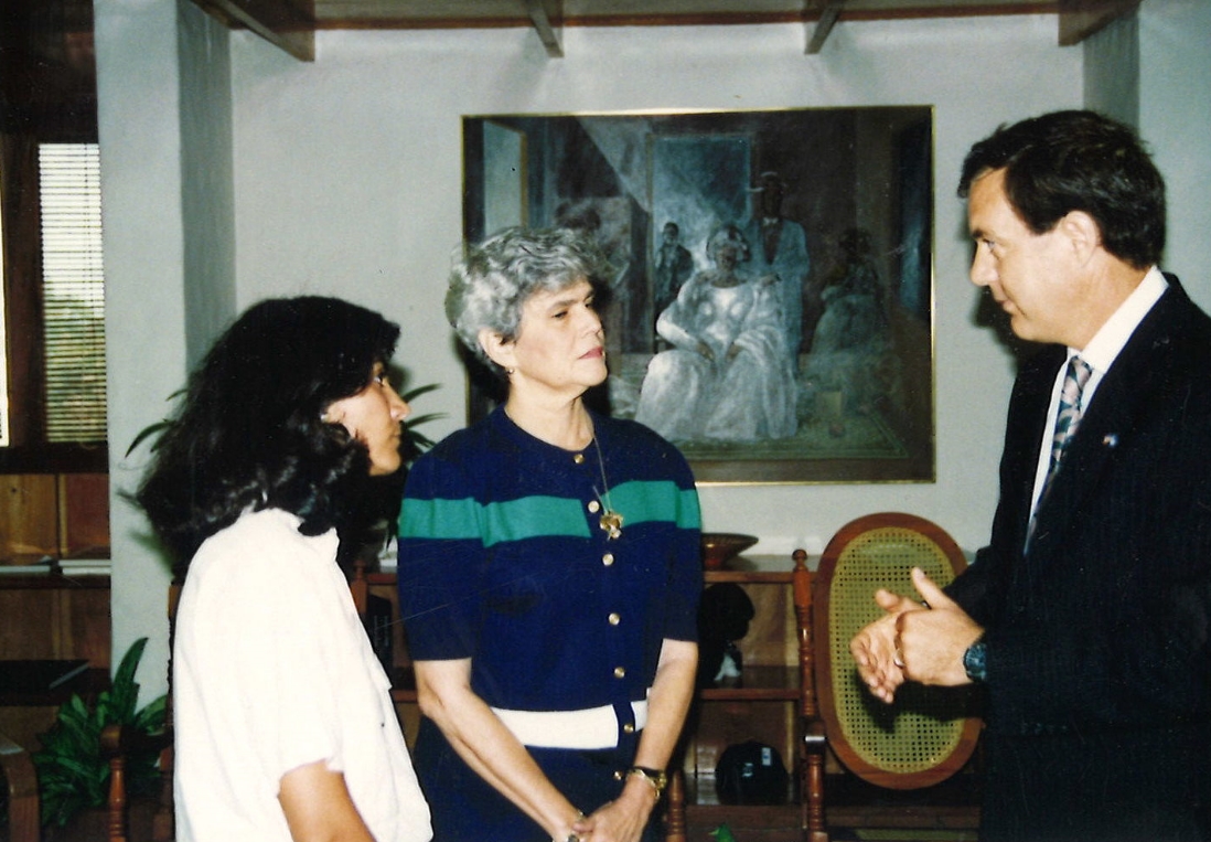 Meeting with Nicaragua's President