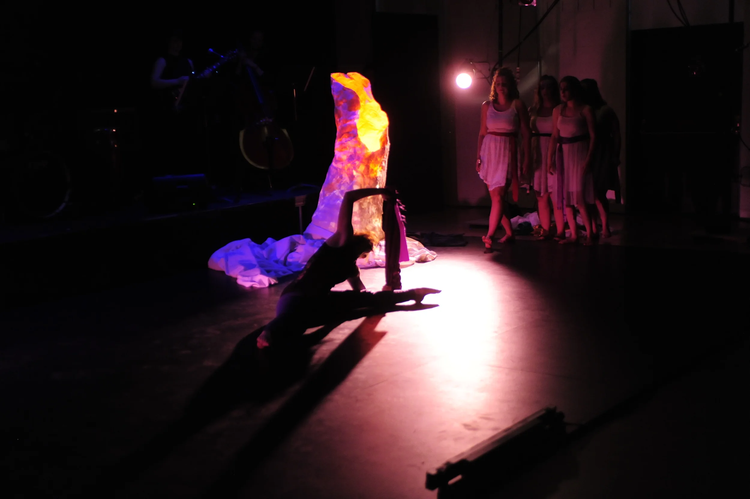 unravel , 2014 Naropa University Performing Arts Center, Boulder CO Creator, Composer, Director, Set Designer, Co-Choreographer