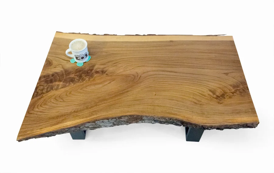 Live edge Elm Coffee table