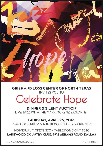 Dinner &amp; Silent Auction — North Texas Grief &amp; Loss Center