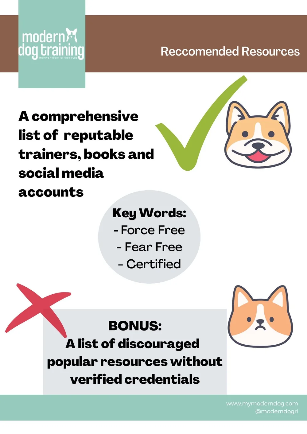 Free Downloads — Modern Dog Training RI