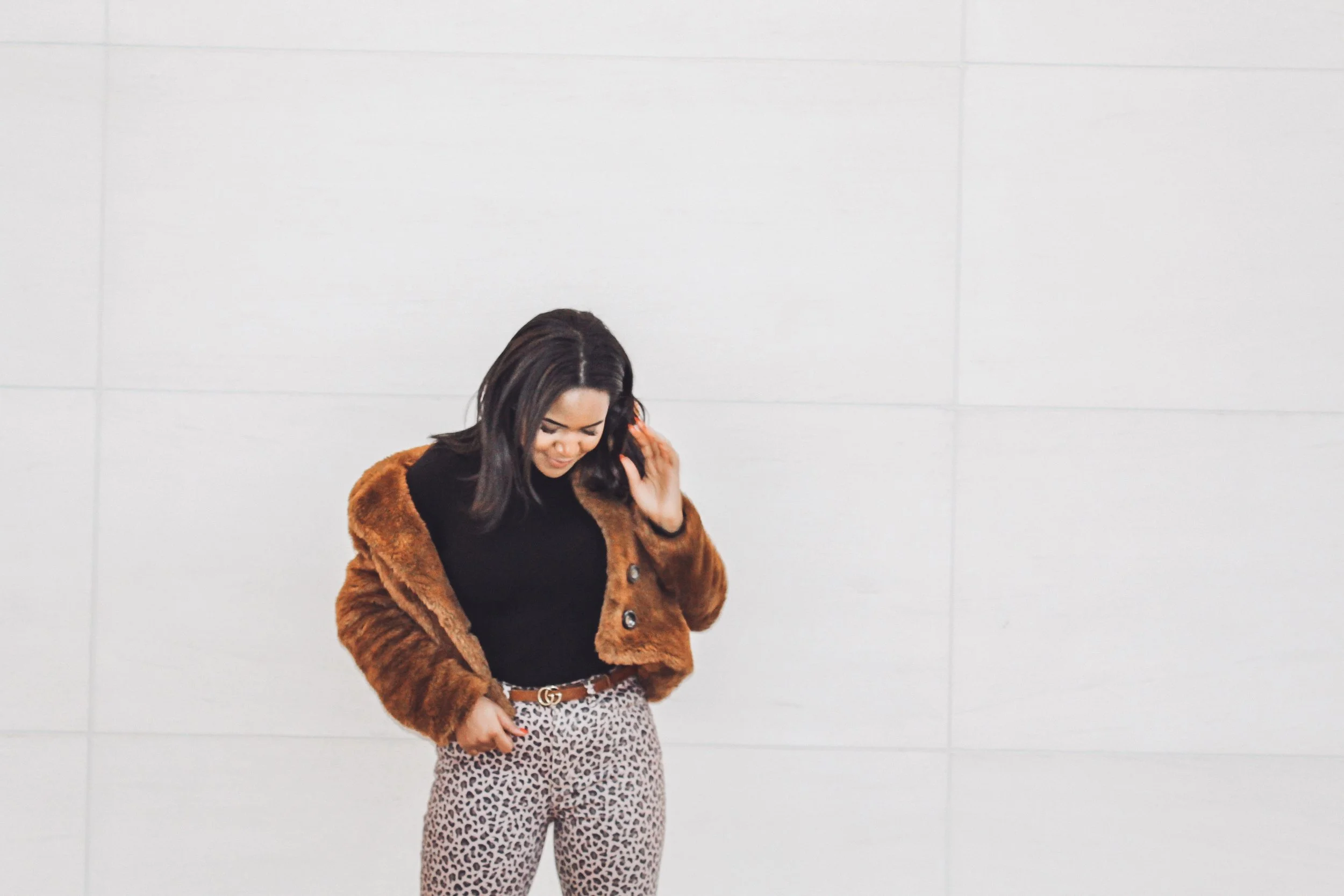 Outfit of the Day - Leopard Pants! 