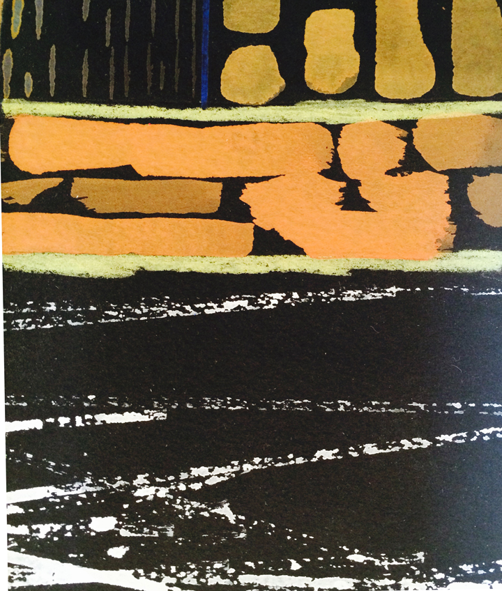 Work by Reina Katzenberger, Poetic Landscape Class, Taos, New Mexico