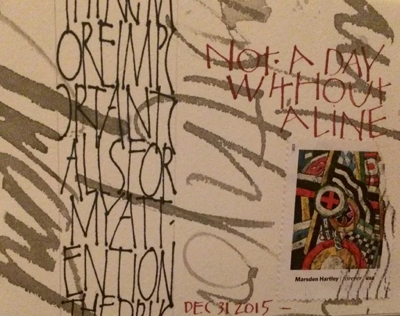 Title page in my sketchbook