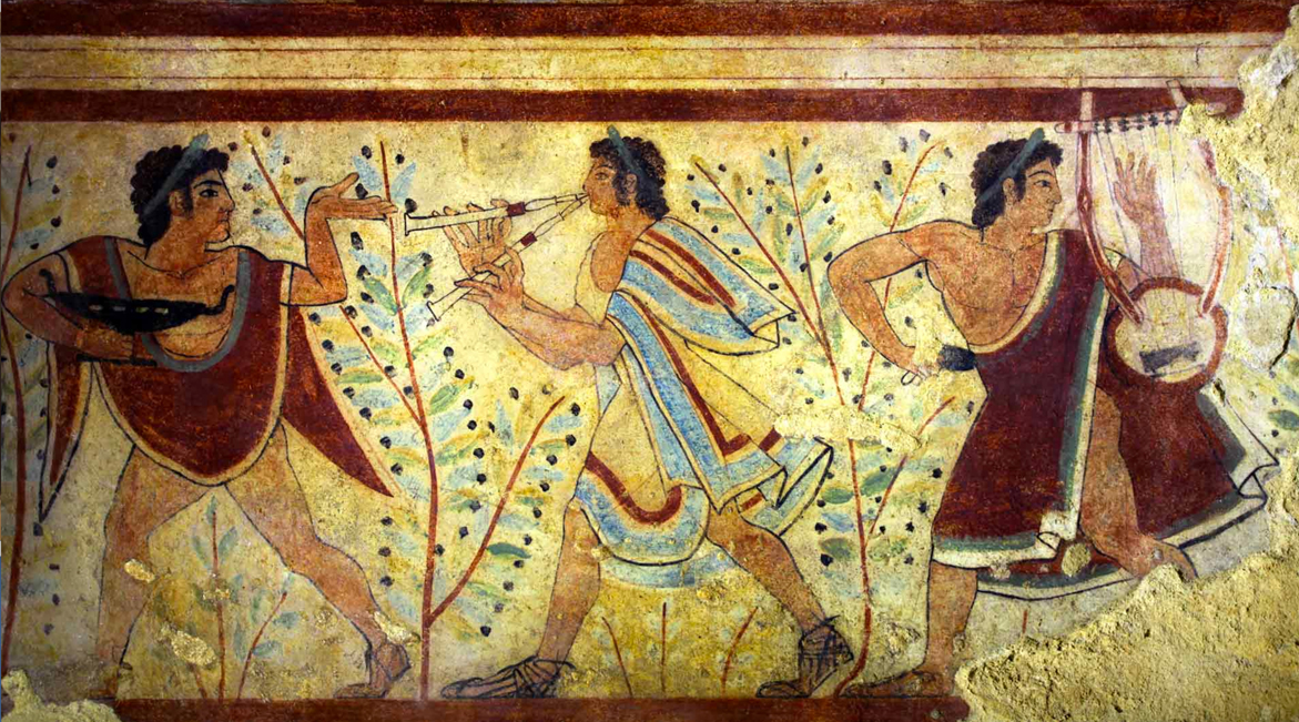 Etruscan art in Tarquinia