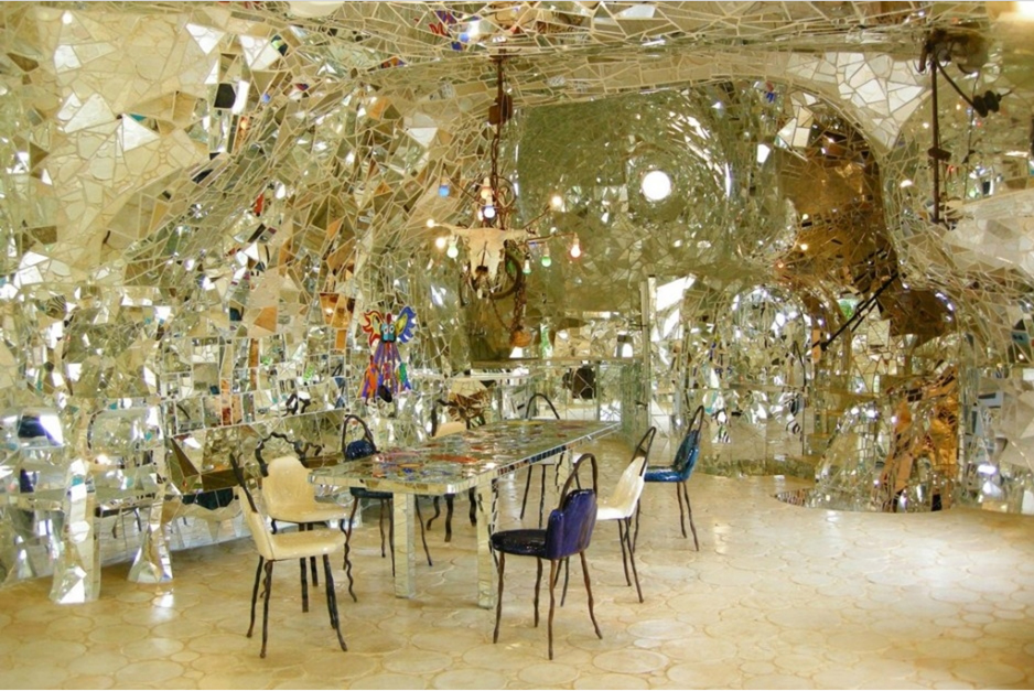 The Tarot Garden, Niki de Saint Phalle, an interior view of The Empress