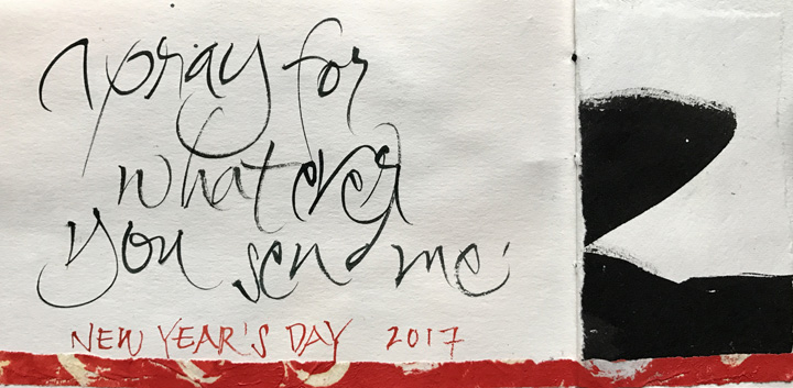 L Doctor Sketchbook: I pray for whatever you send me