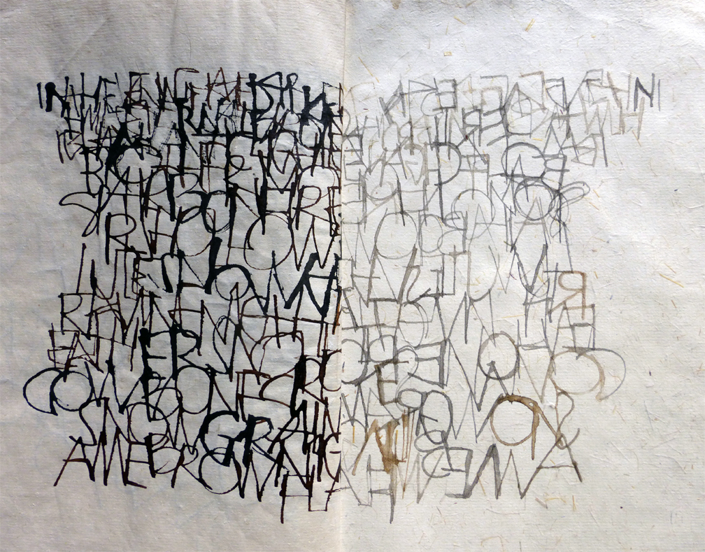 Mirror writing
