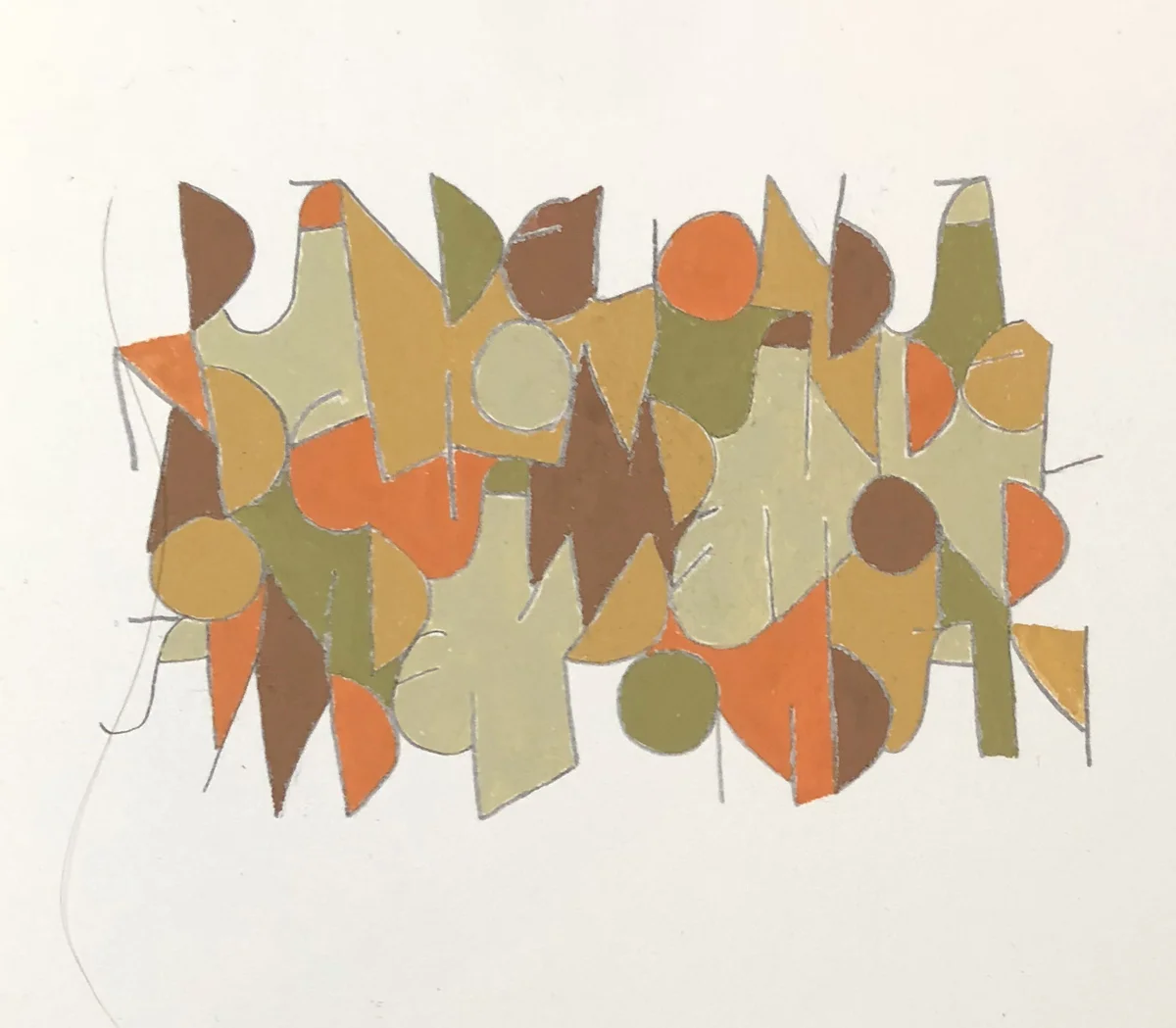 "Ben Shahn alphabet" –Nathalie Ryan