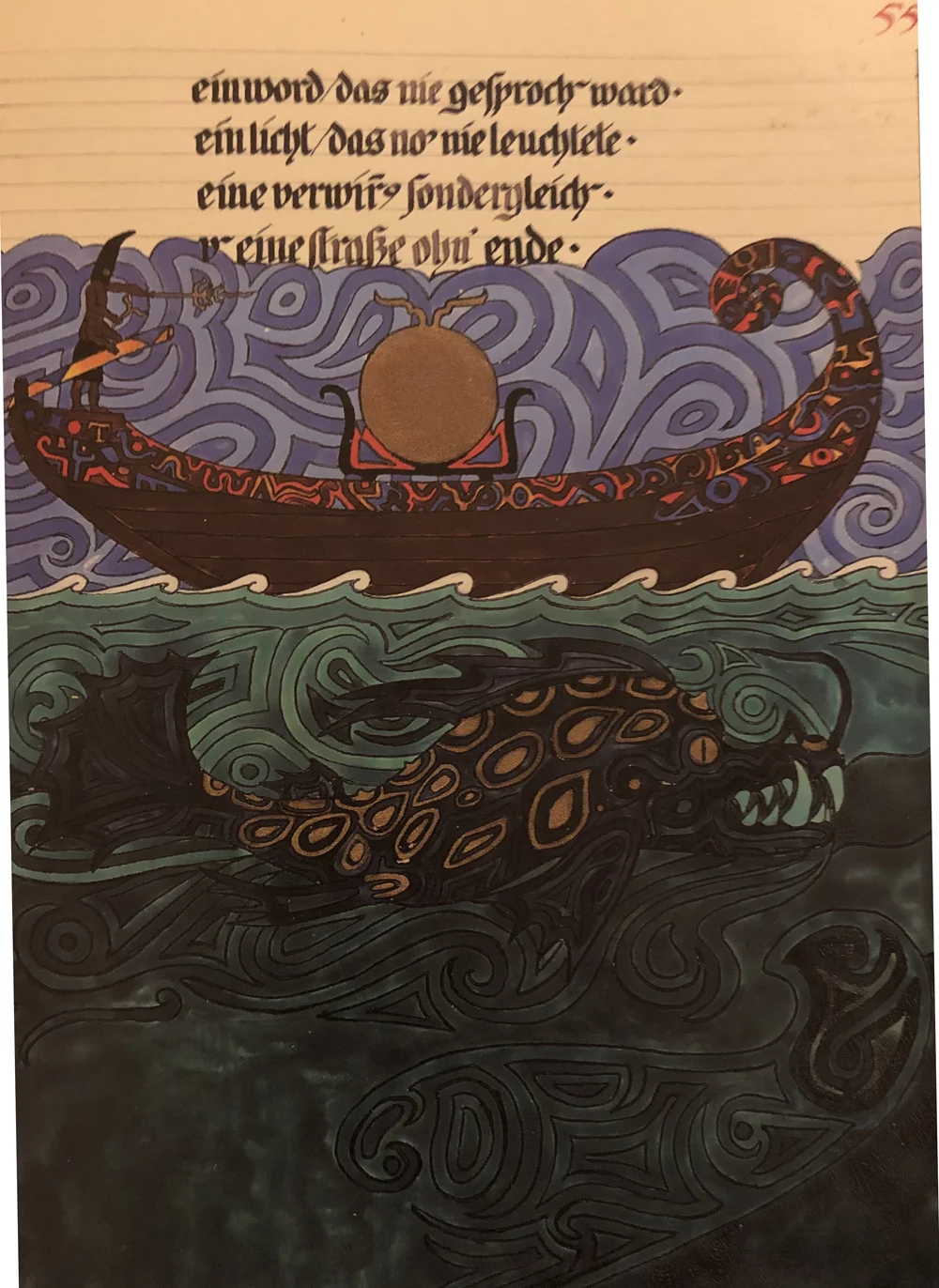 From The Red Book, from “The Incantations” – Carl Jung