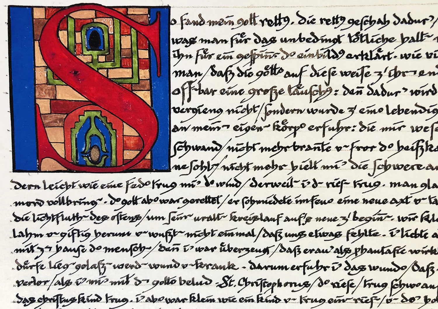 From The Red Book, record of a dream – Carl Jung