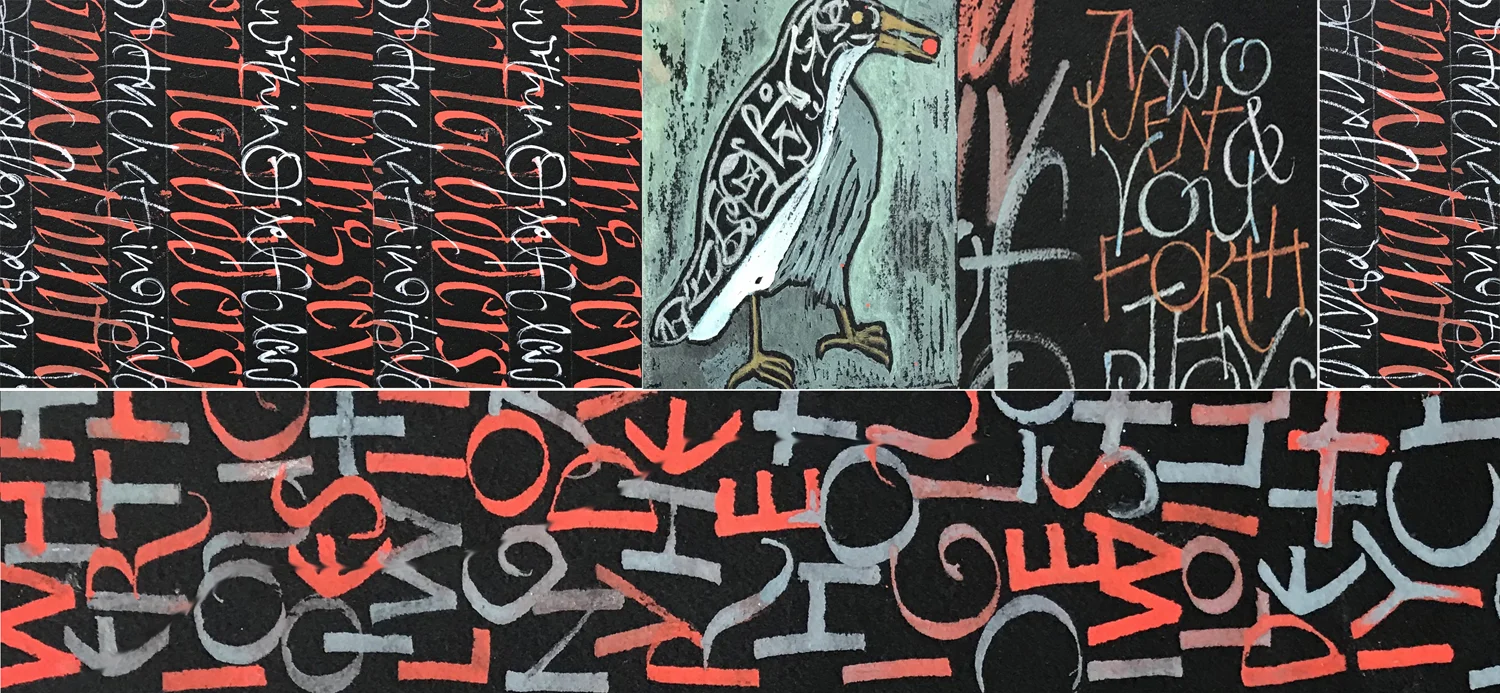 The 2 day class is Lettering & Pattern