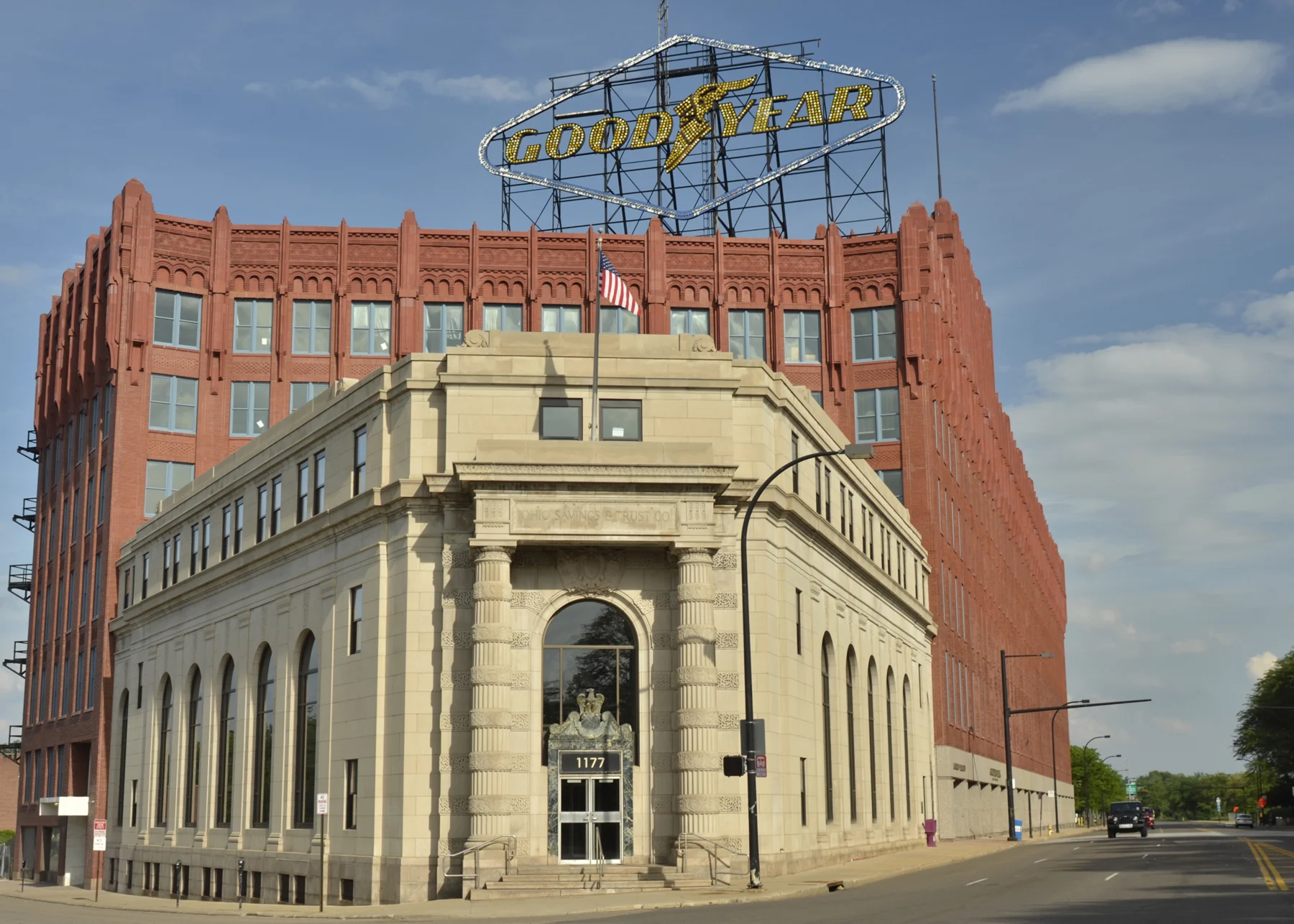 Vacant Goodyear facility converted into a mixed use project, Akron, OH - NMTC & HTC